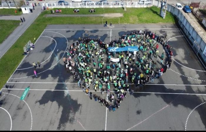 Flashmob verde la ”Adam Müller Guttenbrunn” (1.04.2023)
