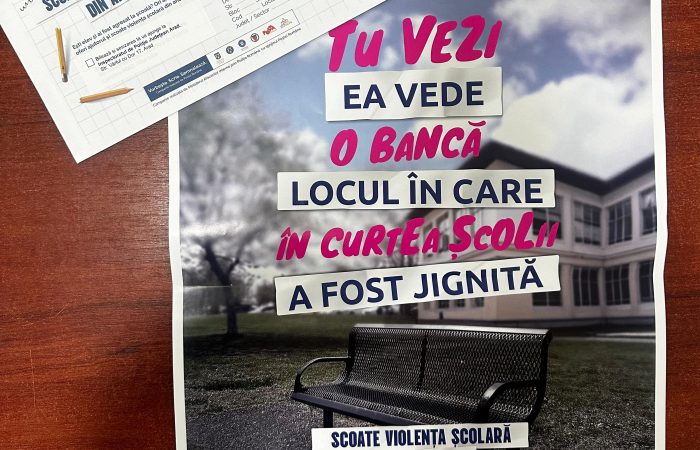 Scoate violența școlară din anonimat!